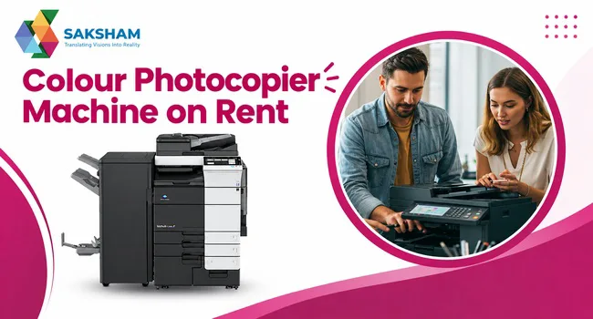 Colour Photocopier Machine on Rent