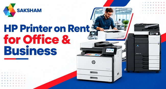 HP Printer on Rent for Office & Business
